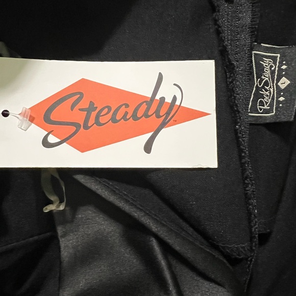 Steady Cats Meow Dress in Black - Picture 2 of 2